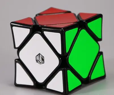 Мою hualong 3x3 Cube Черный/Stickerless-розовый/Stickerless-яркий/белый Скорость Cube Cubo мэджико кубик рубика - Цвет: Wingy Cnewb bl