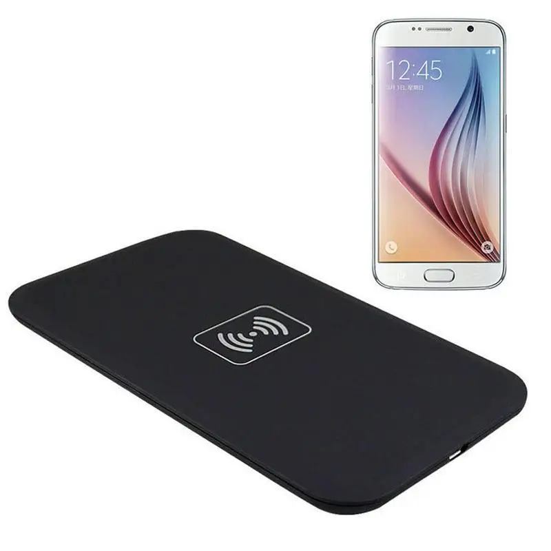 New Universal Qi Wireless Emitter Charger Charging Pad for Samsung Galaxy S6 S6 S7 Egde Plus G9200 Quickly Charging