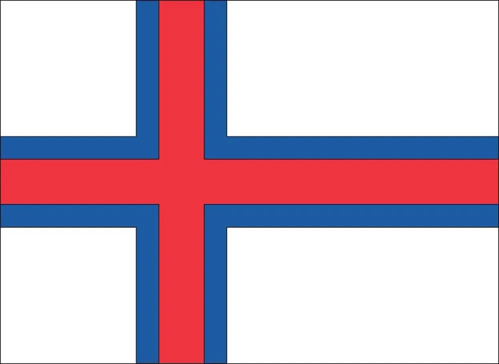 

90x150cm faroe islands flag for decoration