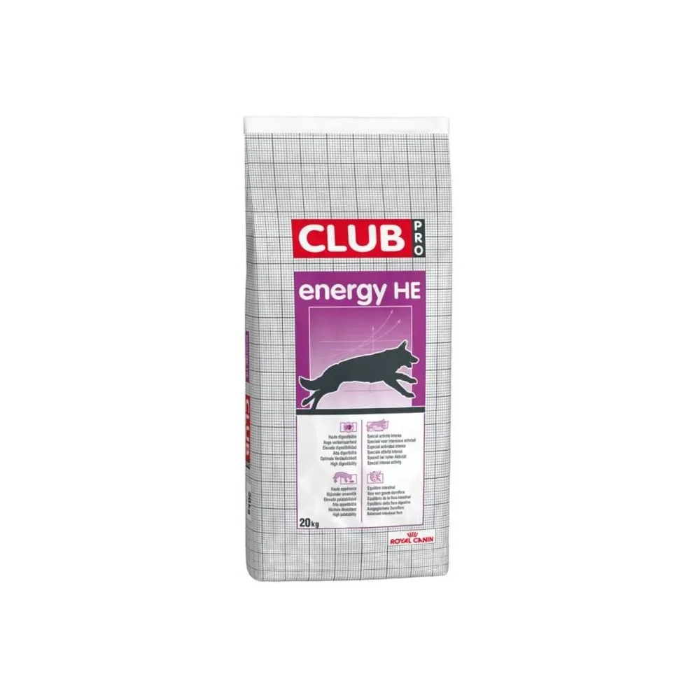 Royal Canin Club Energy HE Pro корм для рабочих собак, 20 кг