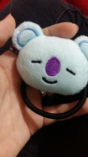 BT21 Elastic Hair Rubber Band  photo review