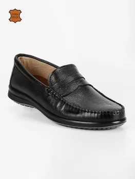 

Moccasin leather-Black