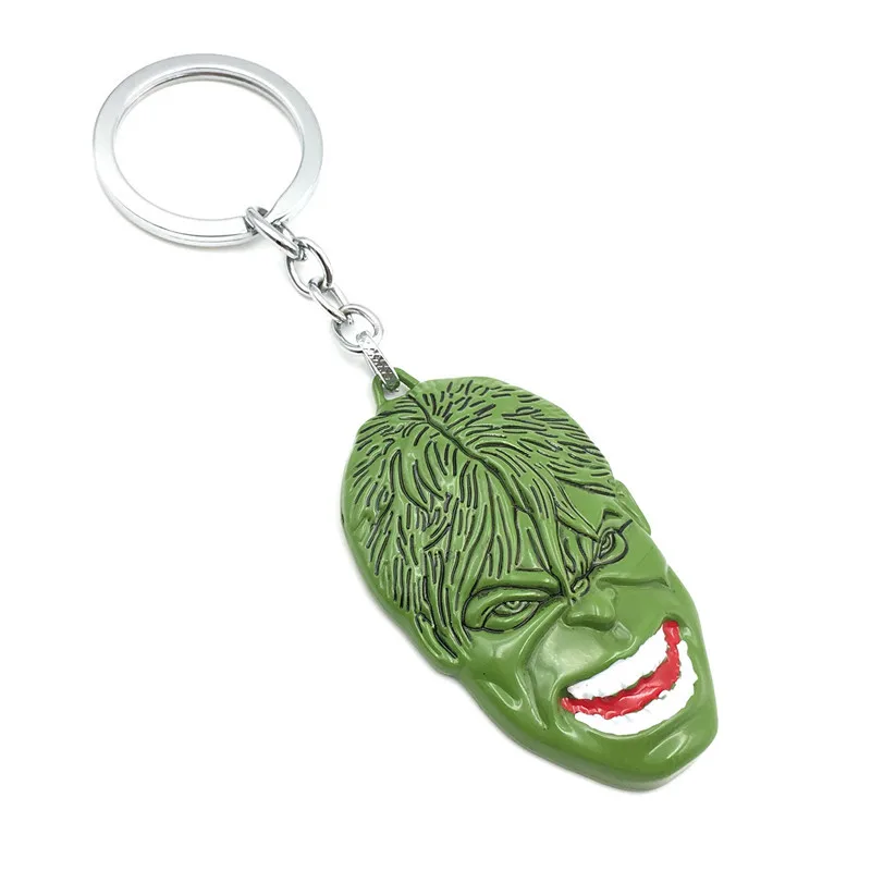 

Avengers 2 Character Hulk Hook Mask Keychain Llaveros Pendant Car Key Chain Of High Quality Gift For Men Souvenir