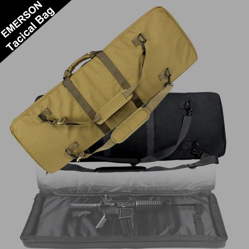 

100cm Tactical Gun Bag Outdoor Military Hunting Bag Padded Barrel Carrying Gun Bag Case with Shoulder Sling Strap