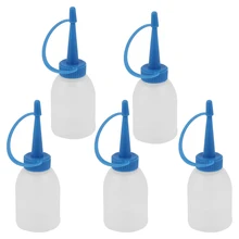 UXCELL 30 мл промышленный клей гель масло пластиковая бутылка Диспенсер 5 шт