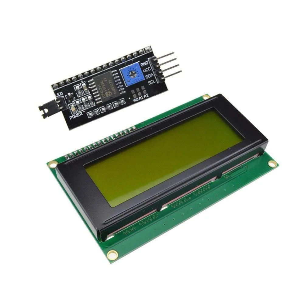 ShenzhenMaker LCD 1602 I2C для Arduino 5V 16x2 синий/зеленый символ ЖК дисплей модуль контроллера|lcd