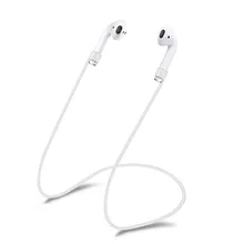 애플 airpods 문자열 에어 포드에 대 한 50pcs 실리콘 스포츠 스트랩 애플 airpods 이어폰에 대 한 안티 분실 스트랩 와이어 케이블 커넥터