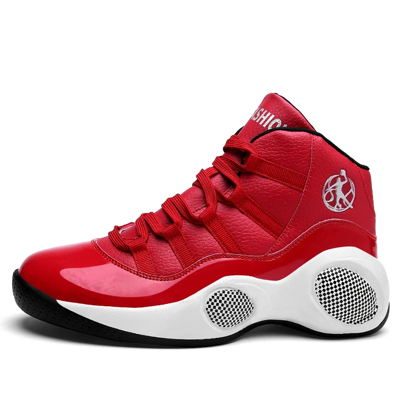 2018 zapatos de baloncesto ligeros Sneakers alto top Lace up transpirable zapatos deportivos resistentes al desgaste Zapatillas de baloncesto 2018 zapatos de baloncesto ligeros Sneakers alto top Lace up transpirable zapatos deportivos resistentes al desgaste Zapatillas de baloncesto
