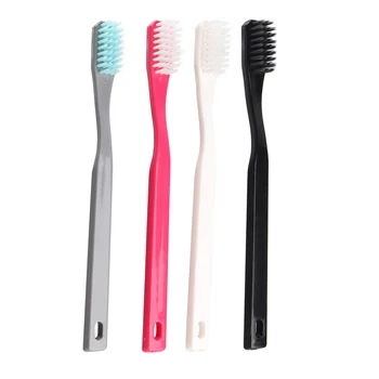 

4pcs/lot Double Ultra Soft Toothbrush for Couples Nano-antibacterial Tooth Brush Oral Care Deep Cleaning White Heads New Fashion