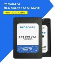 RECADATA 2.5 Inch SATA III 64GB/128GB/256GB SSD Hard Disk High Speed MLC Internal Solid State Drive For Desktop Laptop