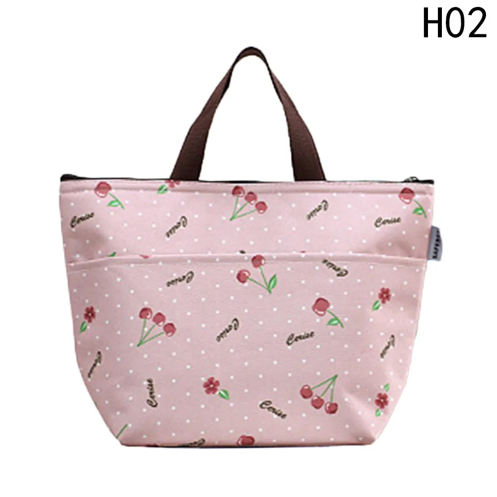 

Travel Picnic Bag Protable Lunch Bags Insulated Thermal Cooler Box For Women Kids Carry Tote Storage Lunch Box
