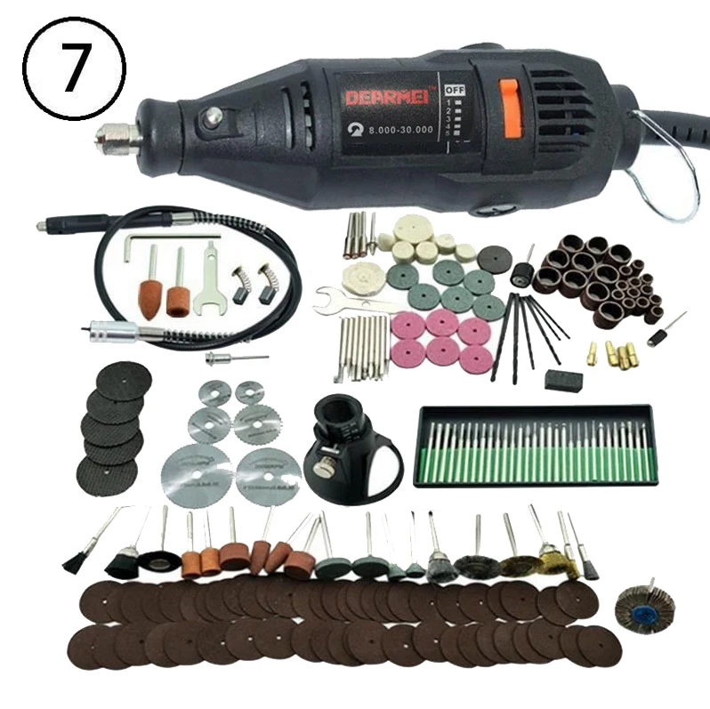 

Mini Electric Drill Grinding Machine Engraving Grinder DIY Creative Power Tools 180W Engraver Multi-Function Rotary