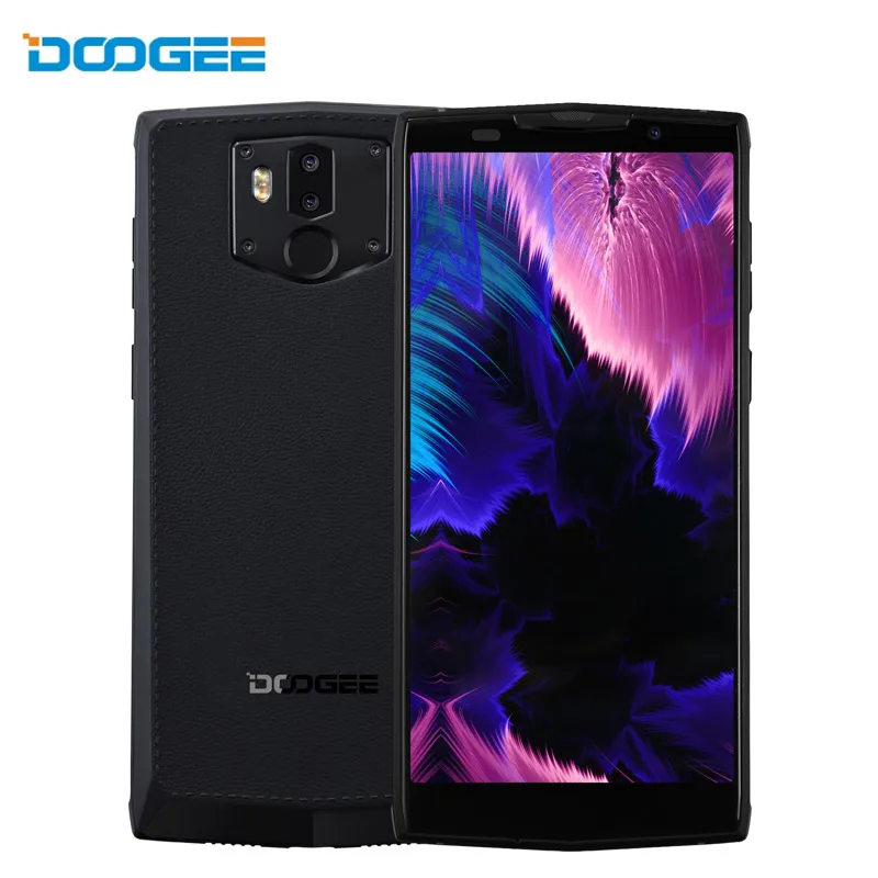 DOOGEE BL9000 4G LTE Смартфон Android 8,1 5,99 "18:9 Беспроводная зарядка 6 ГБ 64 Гб Helio P23 Восьмиядерный NFC 9000 мАч gps мобильный телефон