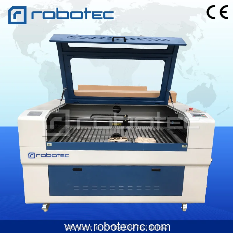 Профессиональная лазерная резка дерева Robotec 1390 лазерный резак цена для