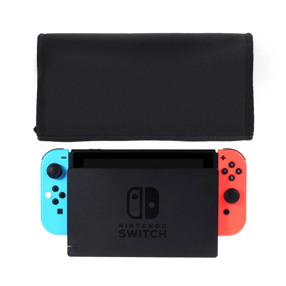 

Premium Foam Nylon Dust Guard Cover Case Bag for Nintendo Switch Charging LCD TV Dock nintend switch