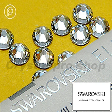 Новинка-20(на выбор) Swarovski Elements ss14(3,5-3,6) мм кристалл(без горячей фиксации) Стразы с плоской задней поверхностью - Цвет: Crystal Clear (001)