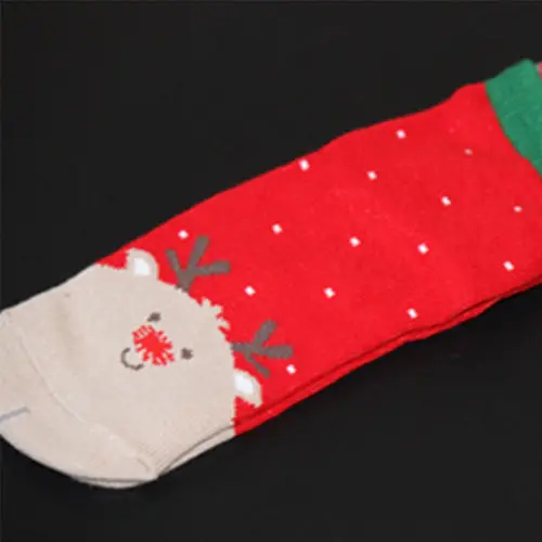 Зимние хлопковые детские носки для новорожденных мальчиков и девочек Рождественские Мягкие короткие носки для малышей - Цвет: Темно-серый