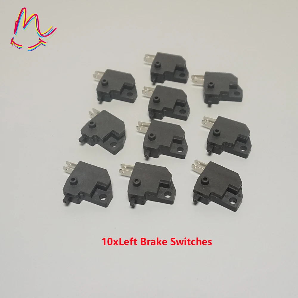 New 10pcs Hydraulic Brake Light Switch Scooter Rear Left Right Brake