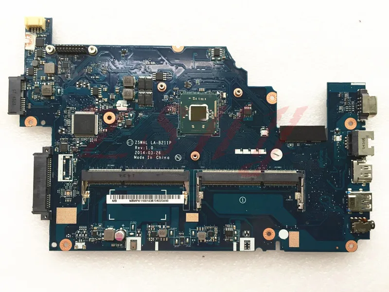 Z5WAL LA B211P For font b Acer b font E5 511 Series Laptop Motherboard