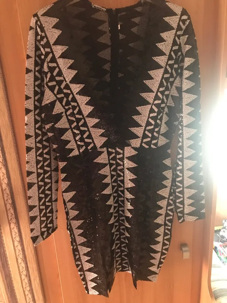 'Look Back at it' Side Split Mini Dress photo review