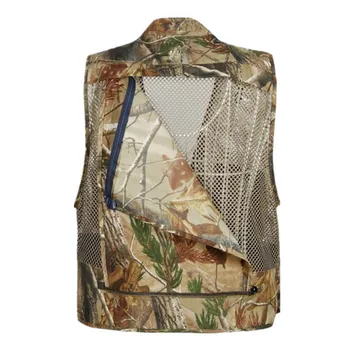

Camouflage Military Vests for Men Fisherman Mesh Vest Quick Dry Special Forces SWAT Tactical Hunter Field Photography Clothes