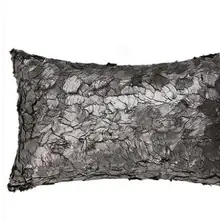 30x50 см стерео прямоугольная наволочка с цветочным рисунком наволочка элегантная блестящая подушка крышка
