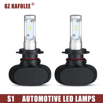 

GZ KAFOLEE S1 h1 led h11 H4 H7 H8 H9 H13 9005/HB3 9006/HB4 9012 800/881 50w 8000lm led headlight Auto car light bulb Fog Light