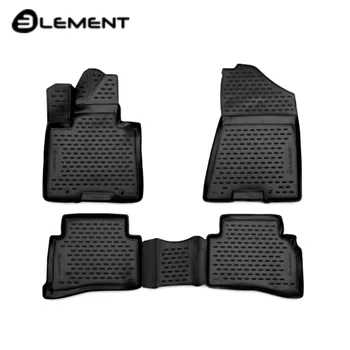 

For Hyundai Tucson 3 2015-2019 3D floor mats into saloon 4 pcs/set Element CARHYN00001