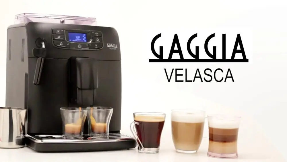 Кофемашина автоматическая Gaggia Velasca Black