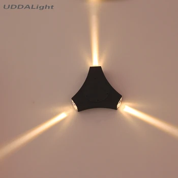 

cross outdoor led wall light 9w CREE LED ip65 led lamp outdoor