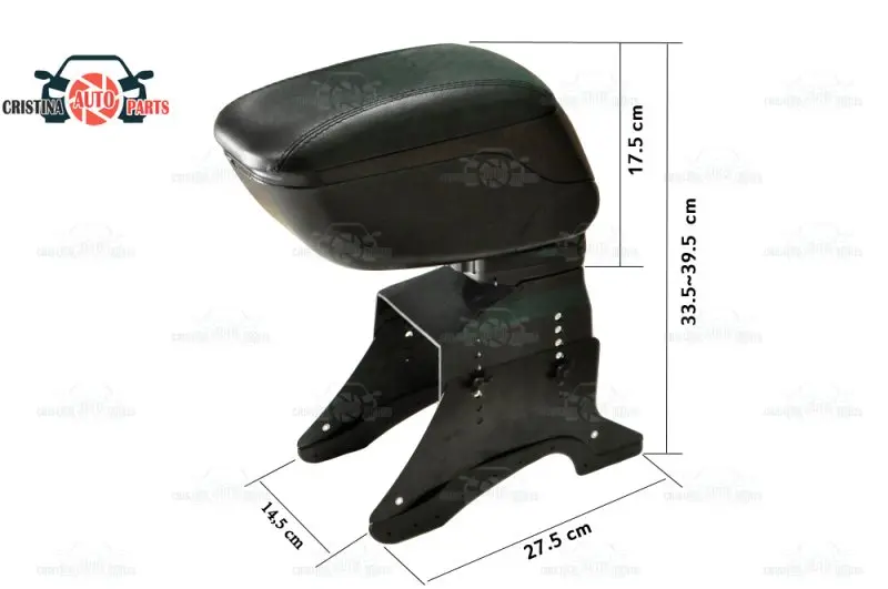 Najtaniej Podłokietnik dla Renault Logan 2004 2019 samochodów podłokietnik konsoli środkowej skórzany schowek popielniczka akcesoria car styling