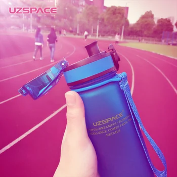 

1000ml Food Grade Sports Water Bottles Plastic Leak Proof High Quality Tour Camping Hiking Portable bicycle my bottle BPA Free