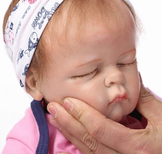 Real solid silicone reborn dolls babies soft touch lifelike baby alive boneca children toys birthday gift