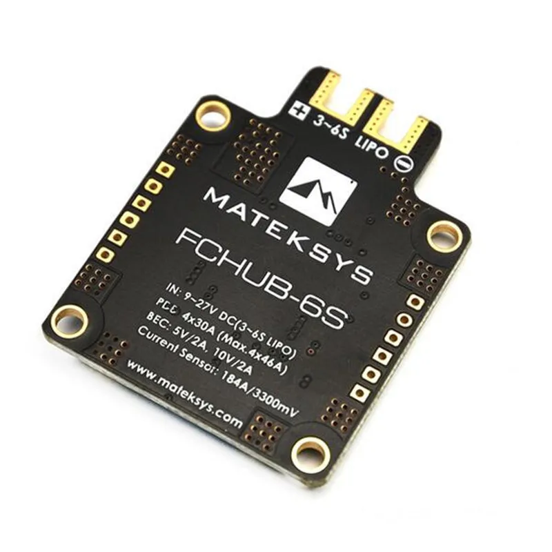 Оригинальный Контроллер полета Matek F405 OSD BetaFlight STM32F405 + системная плата