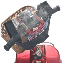 Delta manipulée-panneau de commande | Pour SCOOTER de mobilité, couverture de fraise, imperméable, anti-poussière, couleur marine, grande taille