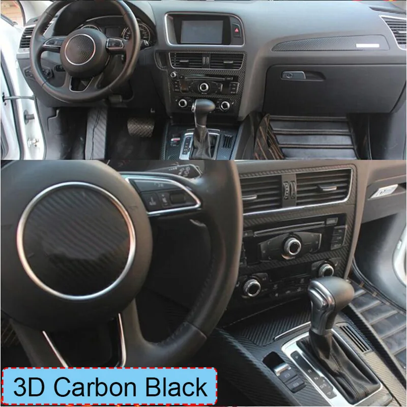 SUNFADA 3D 4D 5D виниловые наклейки из углеродного волокна для AUDI Q5 8R 2010 2017/FY2018 украшение