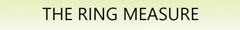 THE RING MEASURE