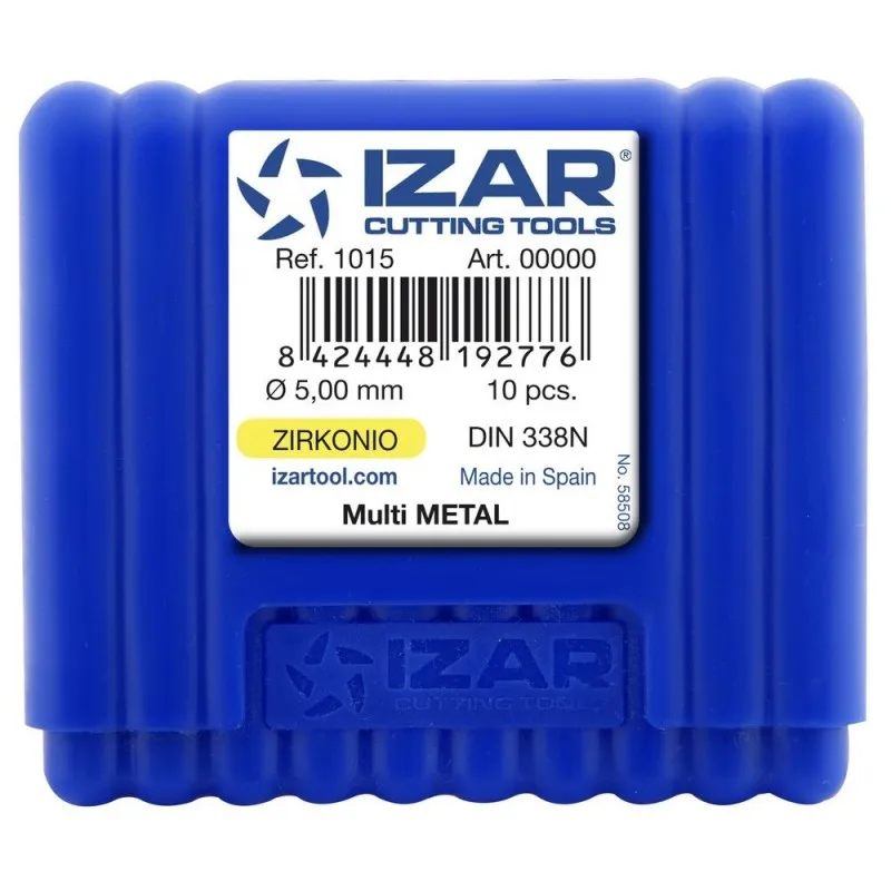 Сверло IZAR 59158 hss plus + izartech DIN 338n мульти металл фианит 8 50 мм|Аксессуары для