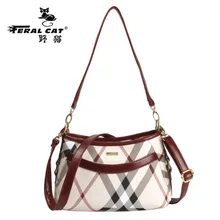 FERAL CAT Women Bag Handbag PVC Leather Women’s Shoulder Crossbody Bags New designer Ladies Small Handbags Purse Bags Bolso 2017