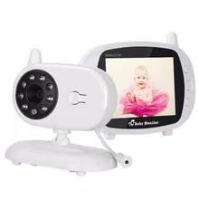 Babykam радионяня беспроводной радио няня 3.5 ''ЖК-ИК Ночного Видения видео домофон Колыбельная Температуры Монитор младенца камера няня