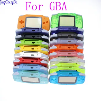 

Replacement Luminous Clear Case Shell Cover for Nintendo for GBA Housing Case for Gameboy Advance Console Buttons Screw Driver