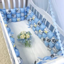 Бортики в кроватку для новорожденного бортики бомбоны в детскую кроватку детские бортики