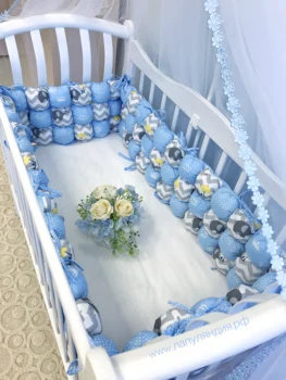 

Bumpers in the crib newborn in baby bed baby bumpers