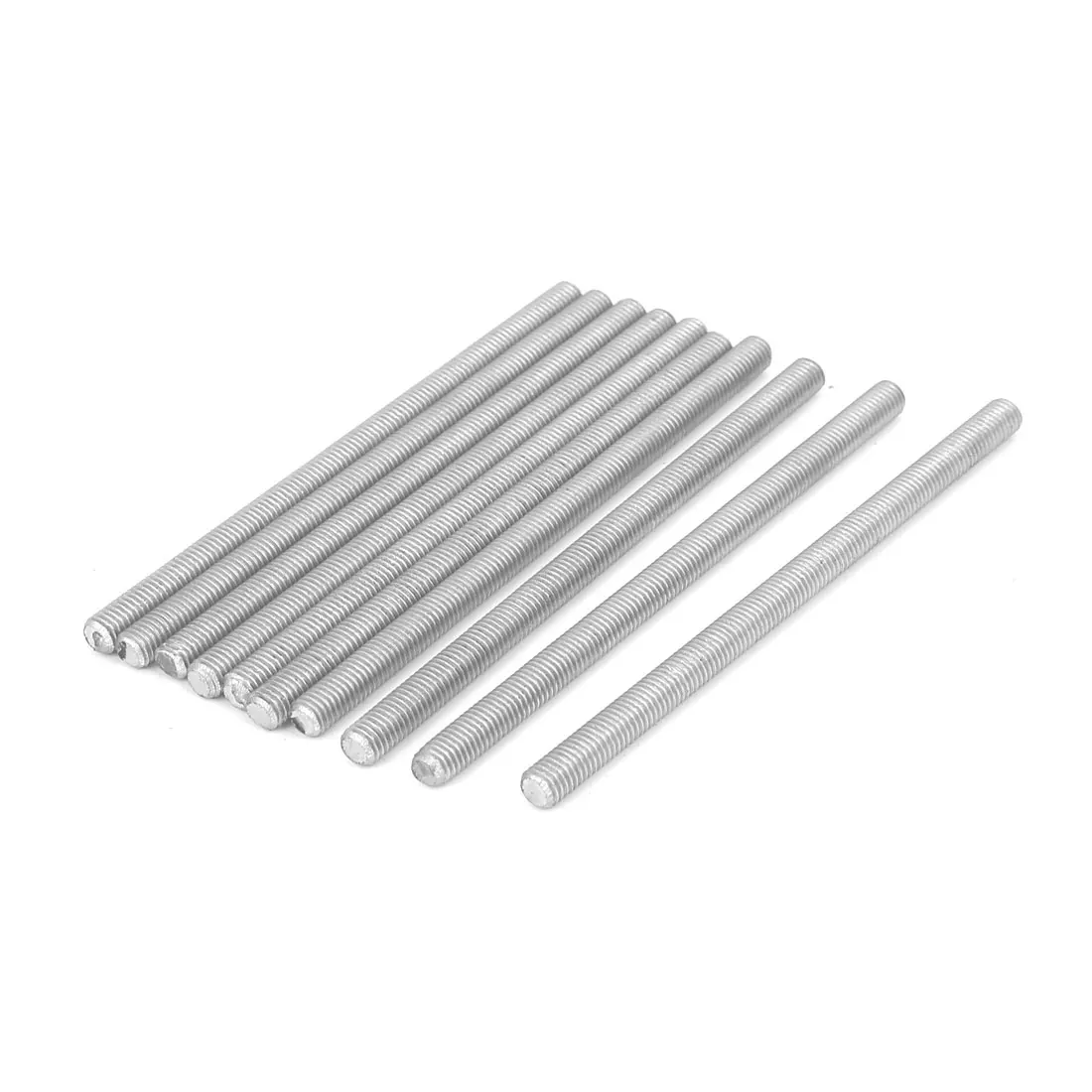 

UXCELL M5 X 90Mm 304 Stainless Steel Fully Threaded Rod Bar Studs Silver Tone 10 Pcs