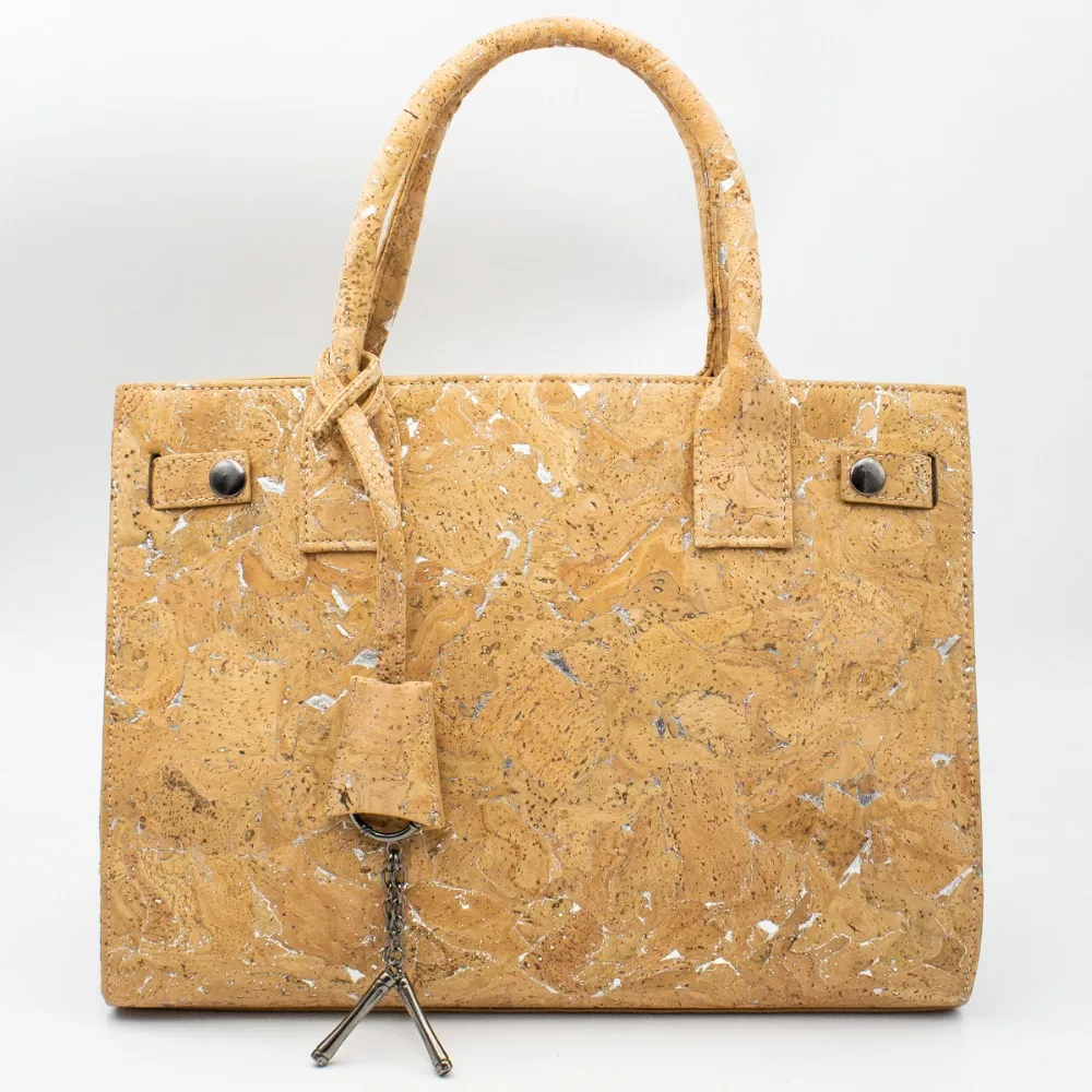 Корабль из Португалии натуральной пробки Tote стиле леди сумки vegan подарок эко BAGC
