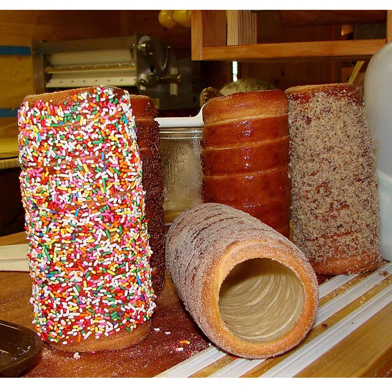 Chimney cake bread oven machine (10)