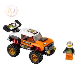 BELA 10645 город серии трюк грузовик Набор строительных блоков совместимы 60146 подарки на день рождения Развивающие игрушки для детей 97 шт