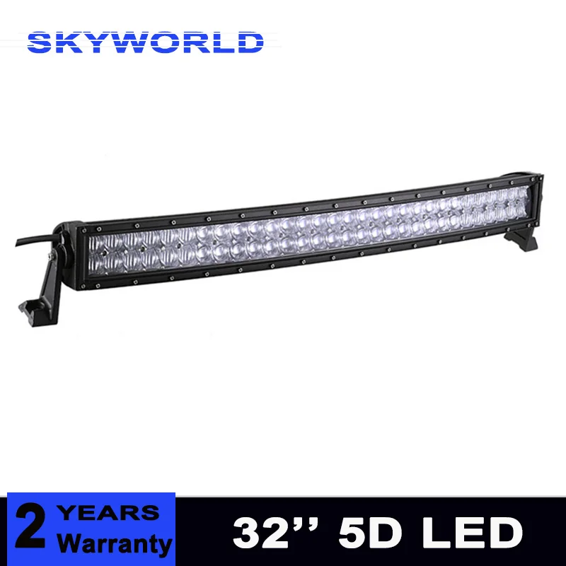 

Waterproof 5D 300w 32 inch Curved Offroad LED Light Bar 12V 24V Combo Beam for Boat Car Truck ATV SUV 4WD 4x4 Work LED Lamp