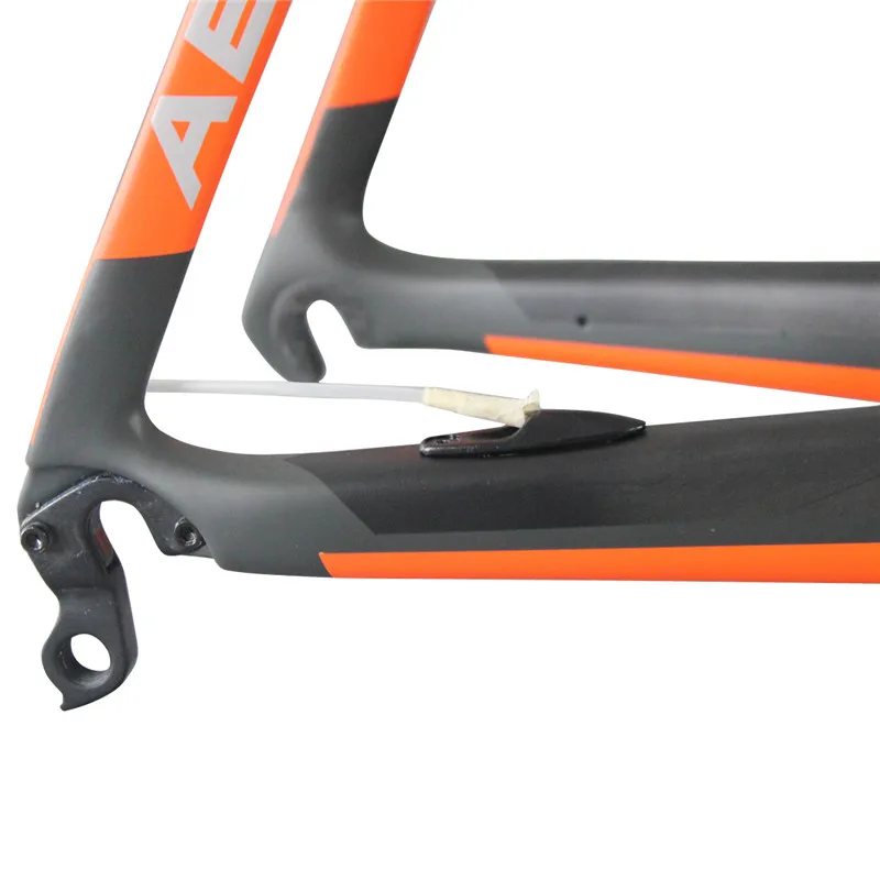 Perfect Ican Full carbon frame bb86&di2 compatiable Carbon bike frame customized painting 1050g road bike frame fork AERO007 4 Perfect Ican Full carbon frame bb86&di2 compatiable Carbon bike frame customized painting 1050g road bike frame fork AERO007 4