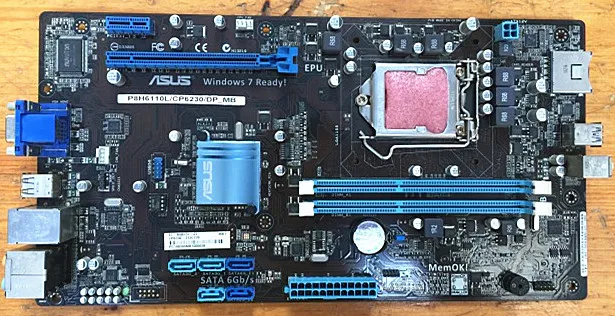 Used original Для ASUS P8H6110L/P6-P8H61E/DP_MB DDR3 LGA1155